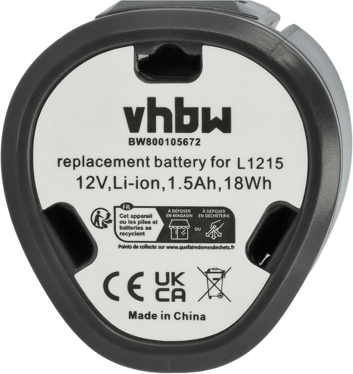 vhbw 2X Akku kompatibel mit AEG BWS12