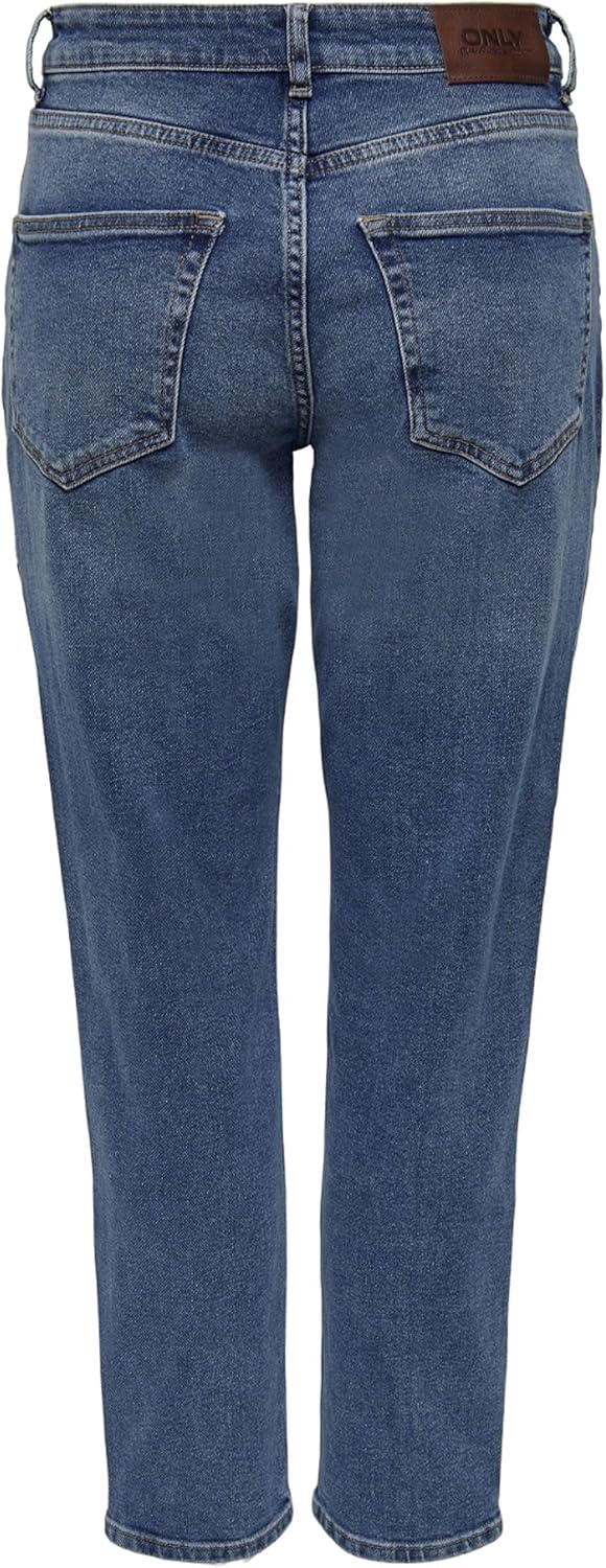 ONLY Womens Dark Blue Denim Jeans Stretch