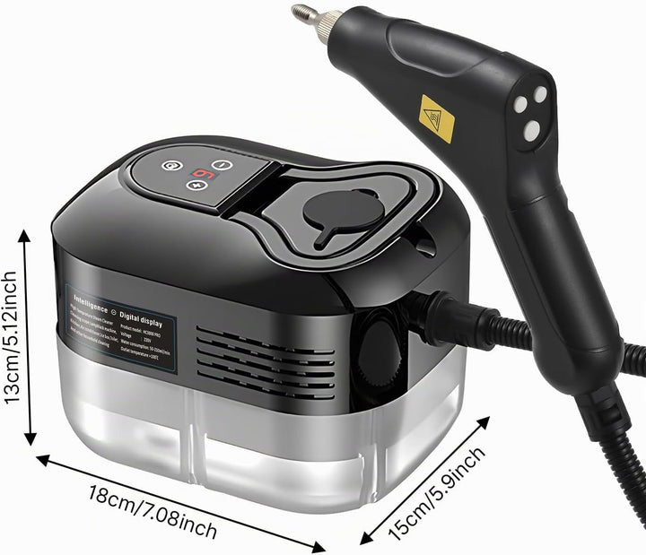 Irishom Handheld Multi-Surface with 6pcs Accessories Screen 6 Levels Adjustable 105℃/221℉ Deep Clean