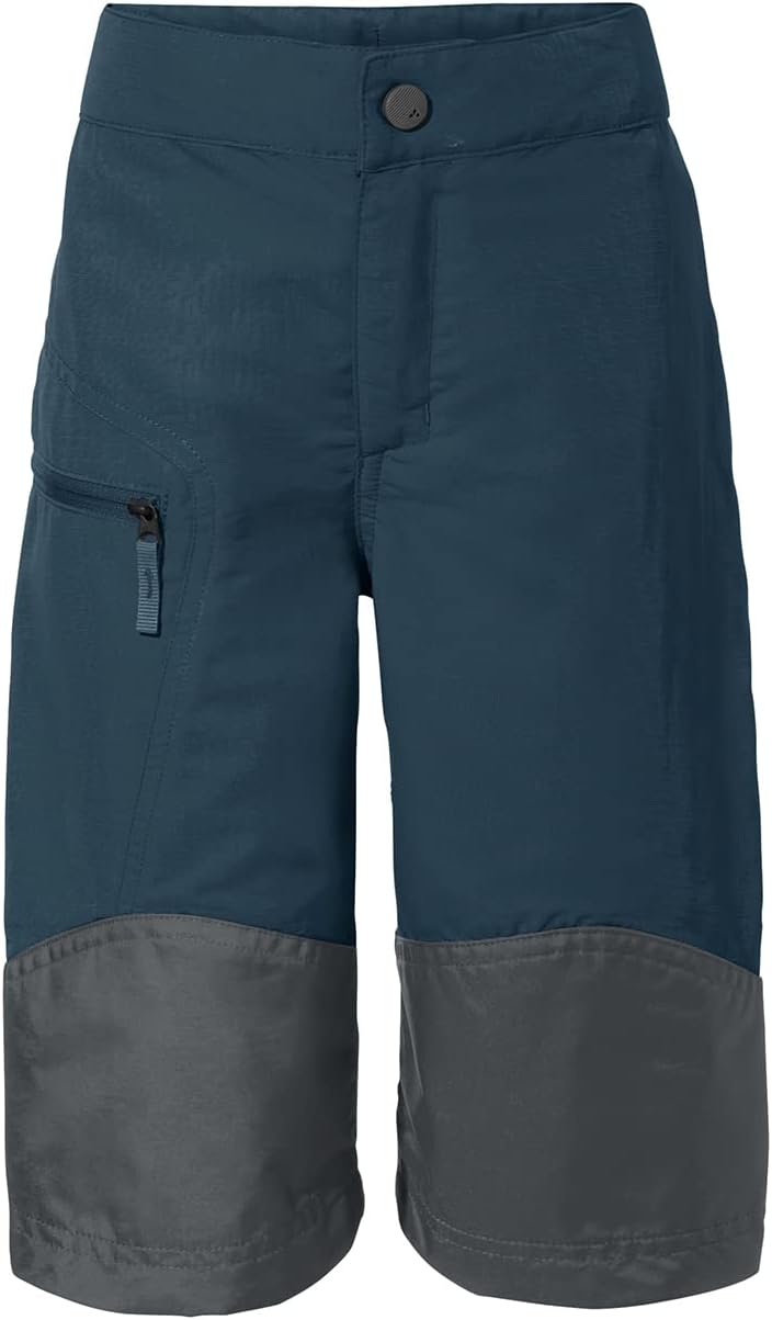 VAUDE Unisex Kinder Hose Kids Caprea Antimos Shorts 122-128 Dark Sea Uni, 122-128 Dark Sea Uni
