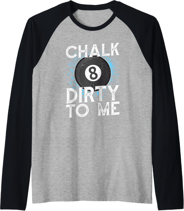 Billard Pool Spieler Billardttisch - 8-Ball Billardspieler Raglan