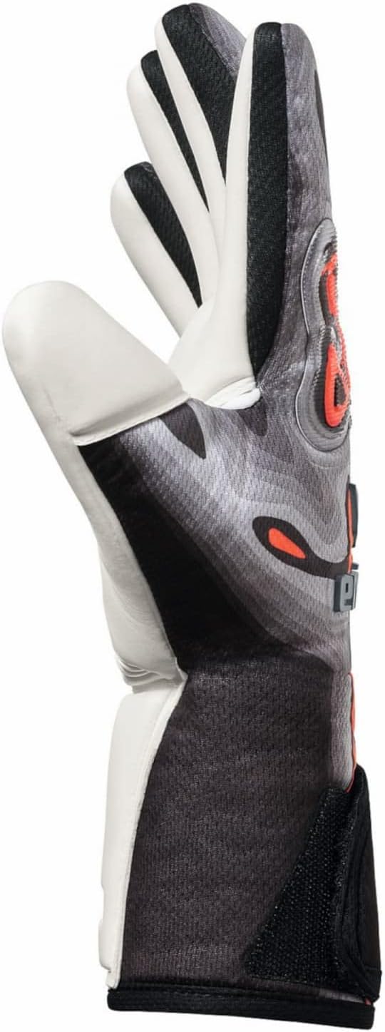 Erima Herren Flex-ray Pro Torwarthandschuh 8 fiery coral/schwarz, 8 fiery coral/schwarz