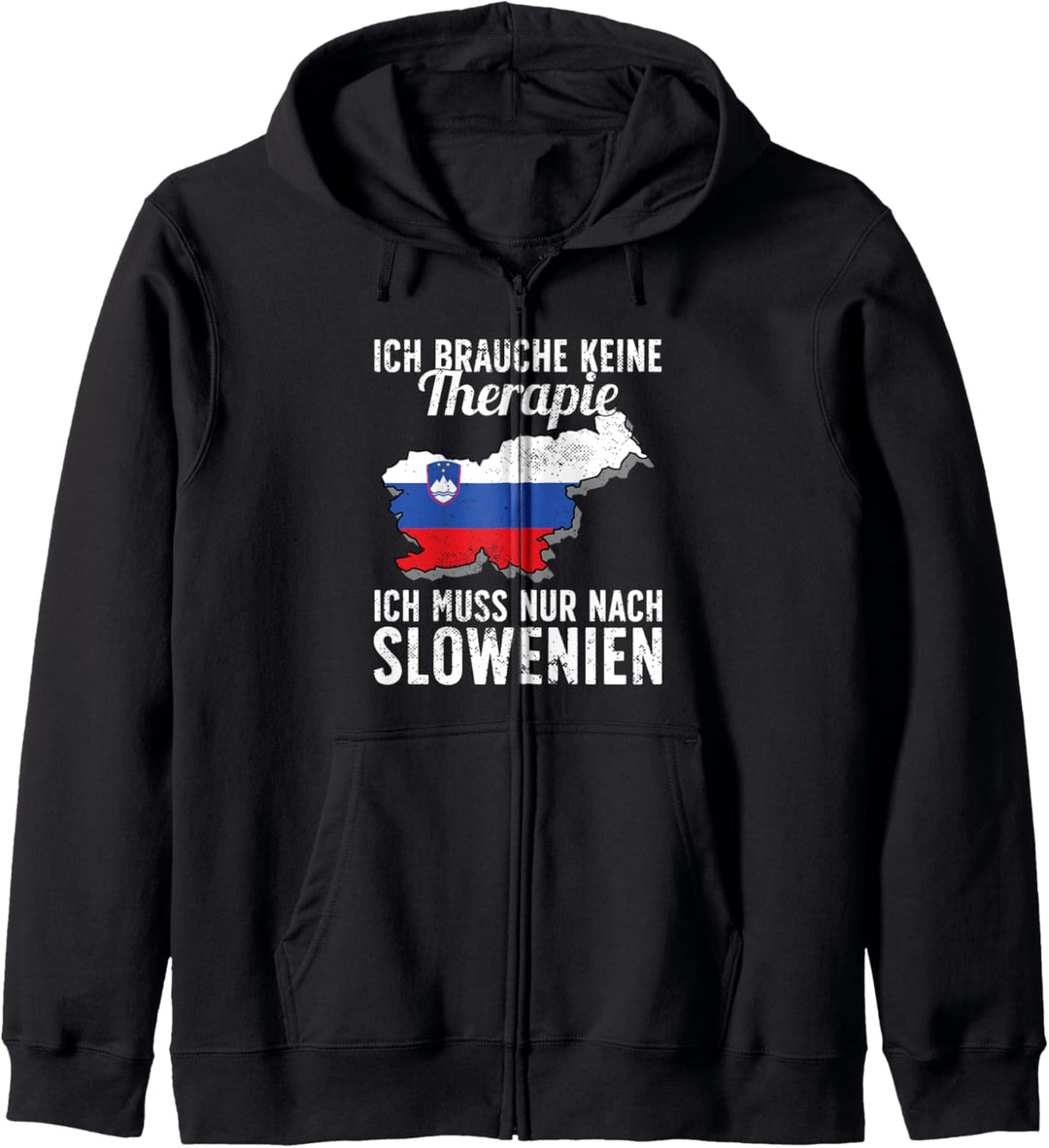 Slowenische Flagge I Slowenien Urlaub I Slowenien Kapuzenjacke