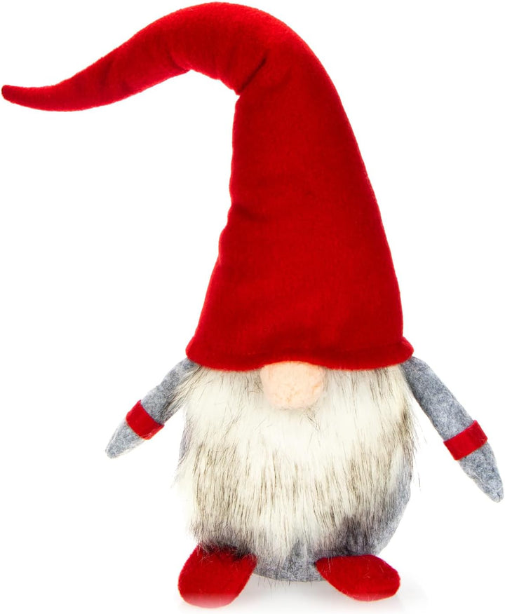 com-four® Premium Weihnachts-Wichtel in XXL - Handmade Weihnachtsdeko - winterliche Figur als Dekoau