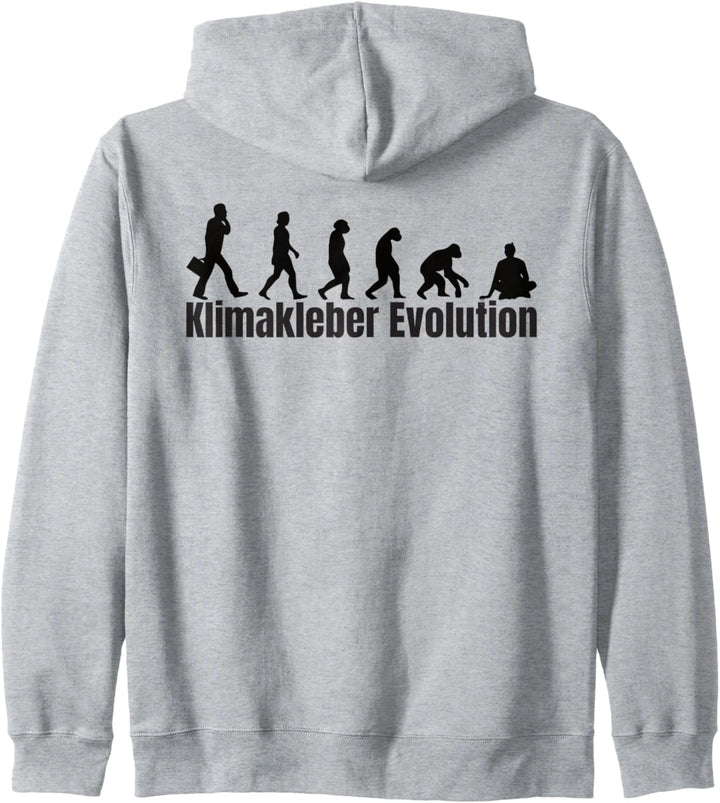 Anti Klimakleber Evolution Kapuzenjacke