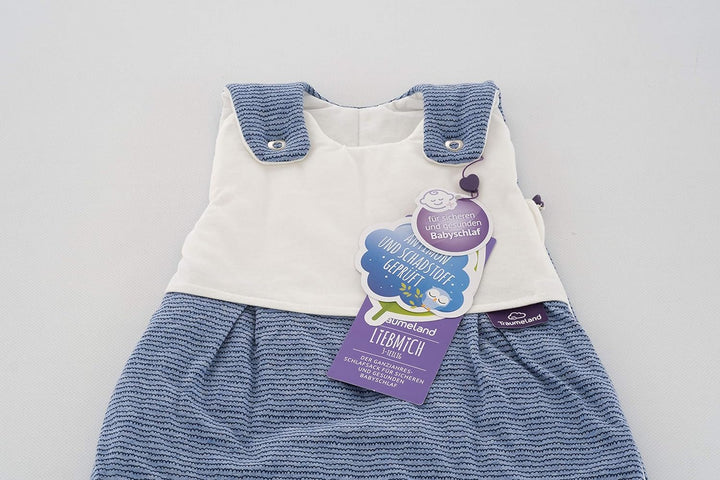 Träumeland S0103753 Babyschlafsack-SET LIEBMICH - Aussenschlafsack mit doppelt reguliererbarer Belüf