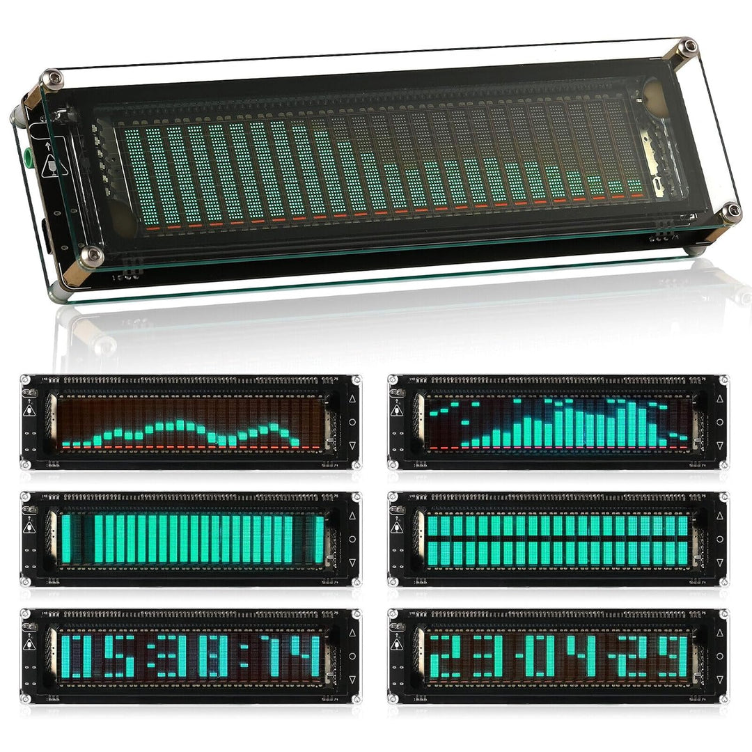 Nobsound AK2515 Music Spectrum Audio 15 Level Indicator VU Meter Screen Amplifier VFD LED Display Ve