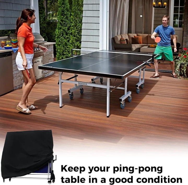 Tischtennisplatte Schutzhülle Abdeckung Tischtennisplatte Outdoor Ping Pong Tischabdeckung Reissfest