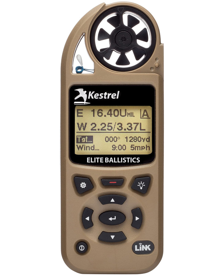 Kestrel Elite Wettermesser mit Ballistik und Bluetooth-Link Nicht zutreffend hautfarben, Nicht zutre