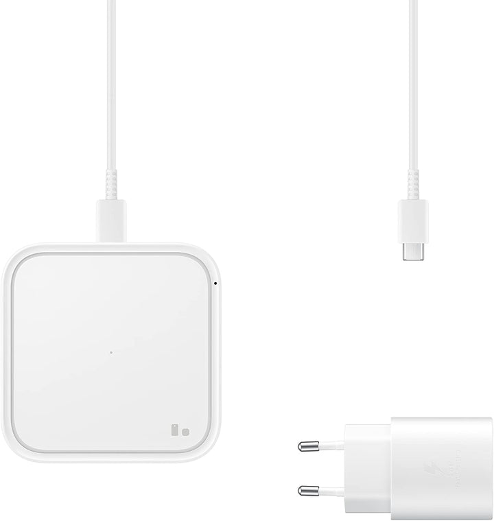 Samsung Wireless Charger Pad mit Schnellladeadapter EP-P2400T EP-P2400TWEGEU, EP-P2400TWEGEU