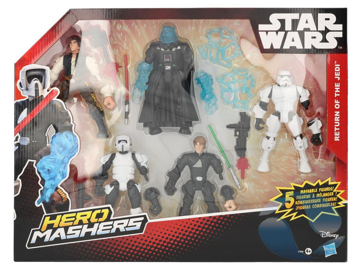 Star Wars Hero Mashers Action Figuren 15 cm Multipack 2015 Episode VI, Mehrfarbig