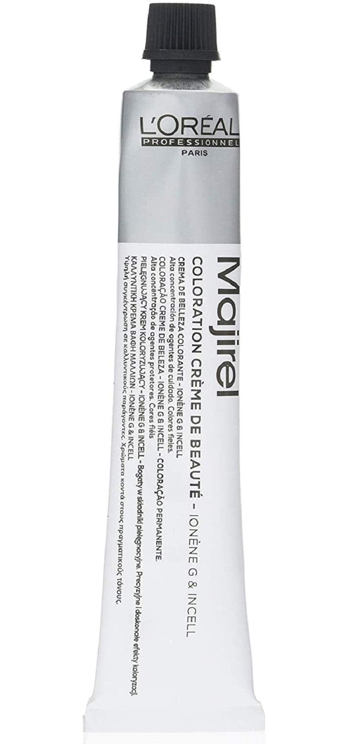 L'Oreal Majirel Haarfarbe – 4.0 Deep Brown für ein dunkles Braun, 50 ml Tube