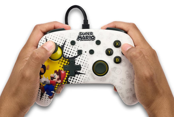 Verbesserter kabelgebundener PowerA-Controller für Nintendo Switch – Bob-omb Blast, Bob-omb Blast