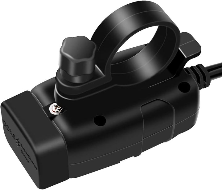 Motorrad USB Steckdose Wasserdicht mit Voltmeter und Schalter Auto Ladegerät für Motorrad SUV DC12V