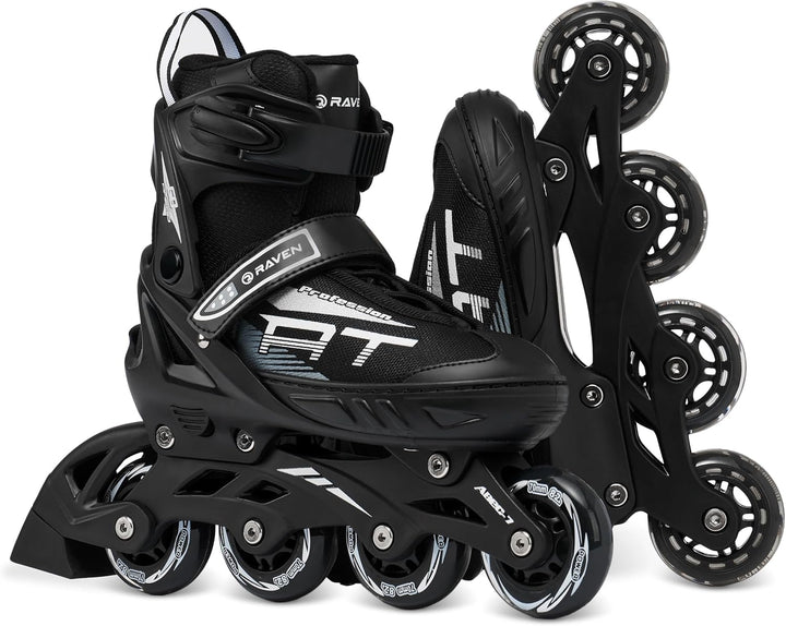Inline Skates Inliner Raven Profession Schwarz 35-39(23cm-25,5cm), Schwarz 35-39(23cm-25,5cm)