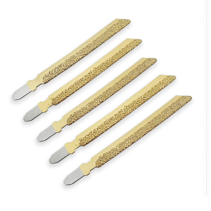 SHDIATOOL Diamant-Stichsägeblätter für Granit Marmor Fliesen Ziegel Kunststoff 5pcs 4 Zoll / 100mm H