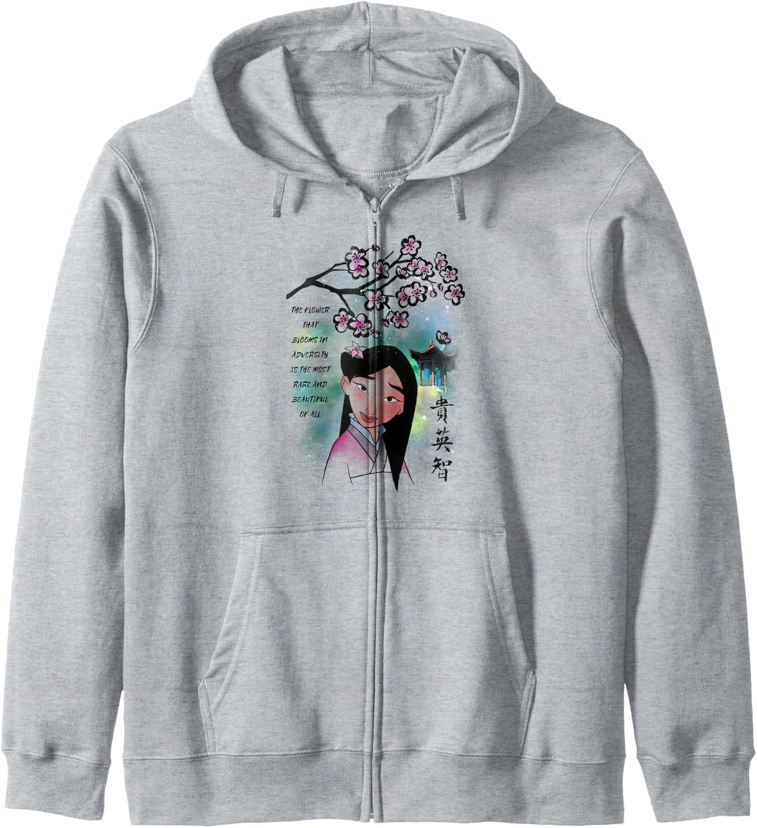 Disney Mulan Water Color Kapuzenjacke