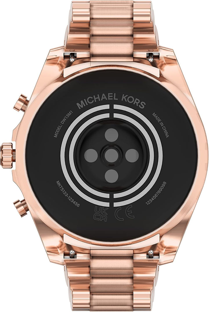 Michael Kors Herren oder Damen Gen 6 44 mm Touchscreen Smartwatch mit Alexa Integriertem Fitness-Tra