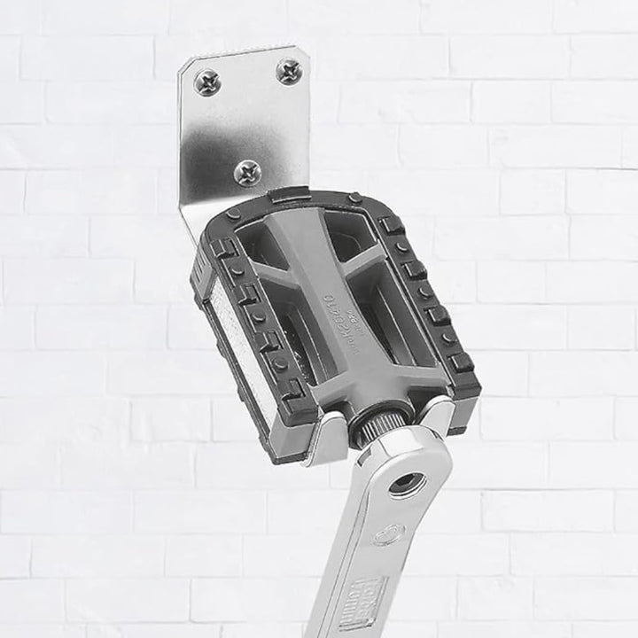 POINT Fahrrad Wandhalter (Pedalaufhängung), inkl. Bef. Material, doppelpack Wandhalter Paar, Wandhal