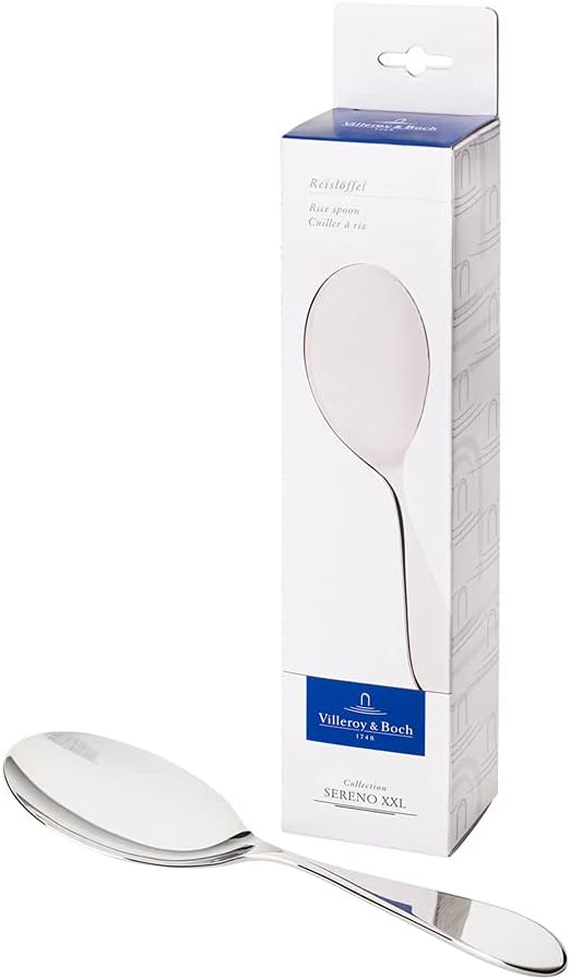Villeroy und Boch Sereno XXL Reislöffel, 25,5 cm, Edelstahl