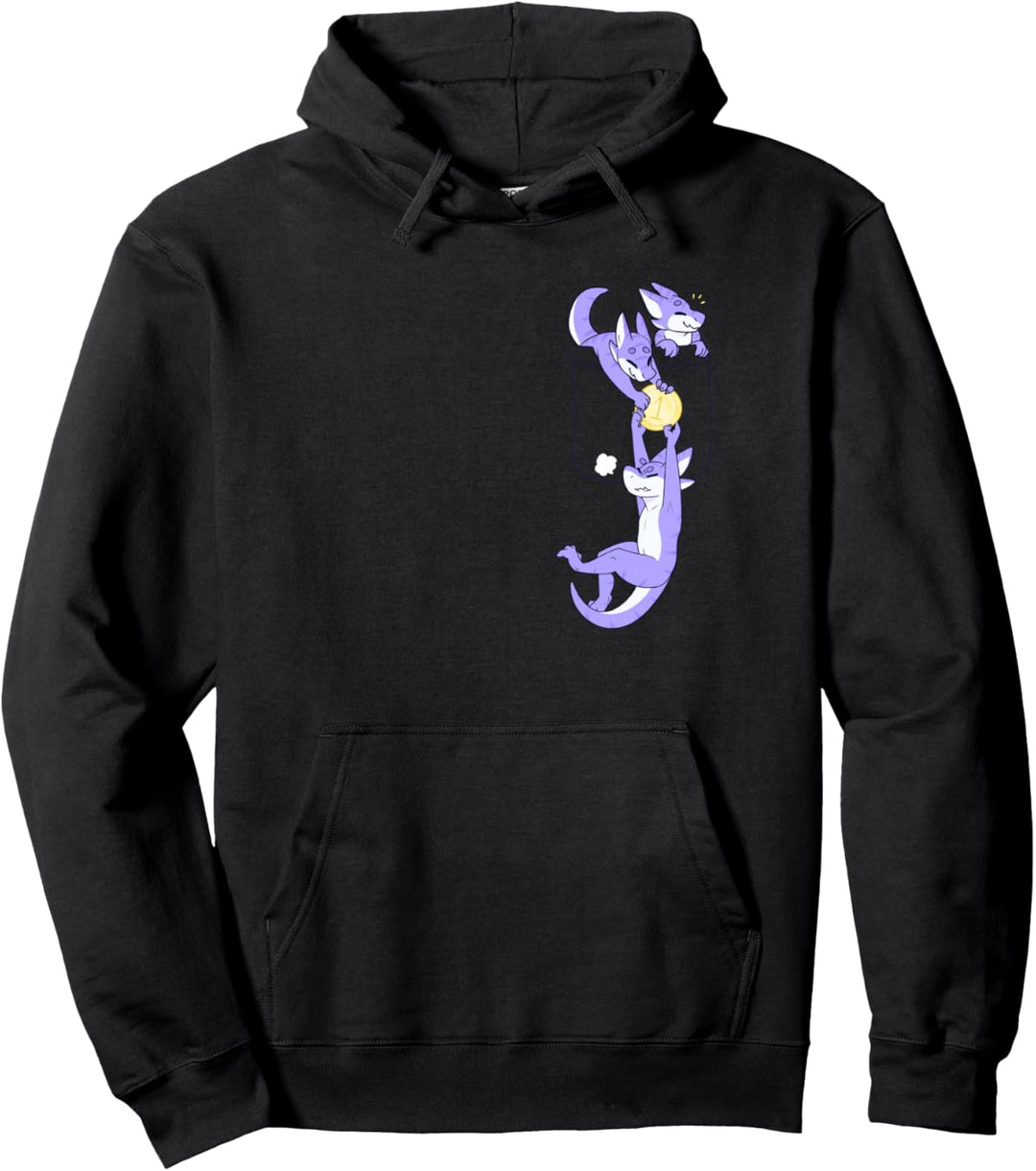 Pocket Kobolds (lila) Pullover Hoodie