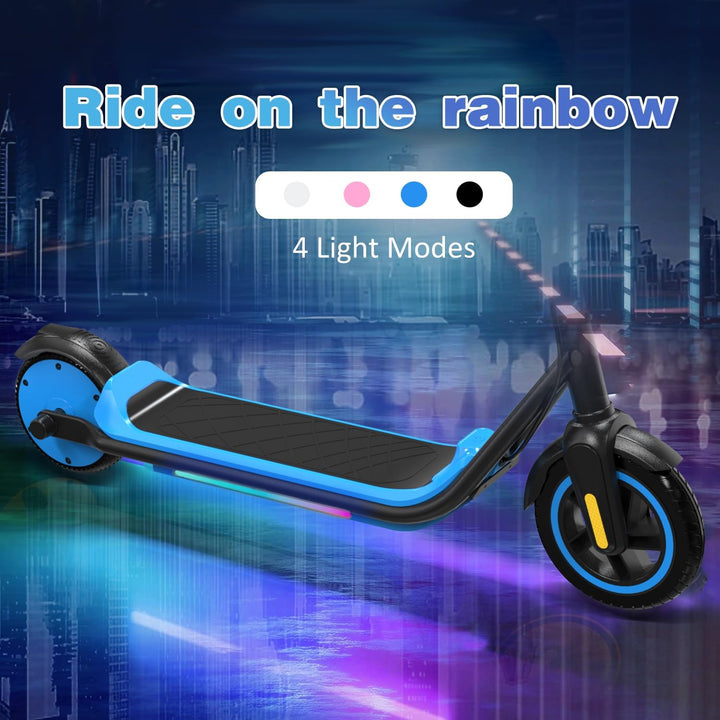 EVERCROSS E6 Elektroroller für Kinder, 7" Leichter E-Scooter für 6-12 Jahre, Elektroscooter mit Eine