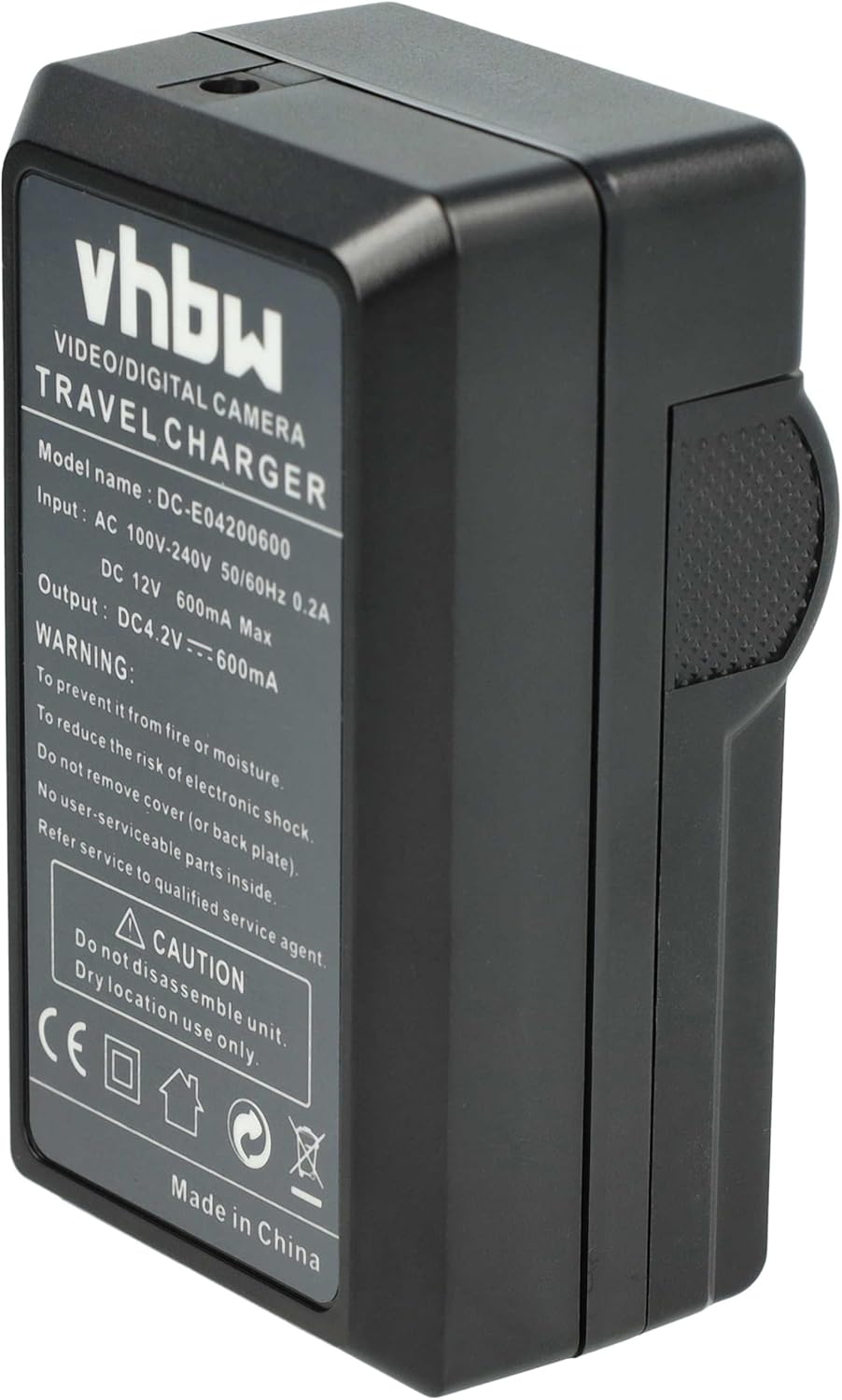 vhbw Ladegerät kompatibel mit Casio Exilim EX-FS10, EX-S10, EX-S12, EX-Z19 Kamera Camcorder/Akku - L