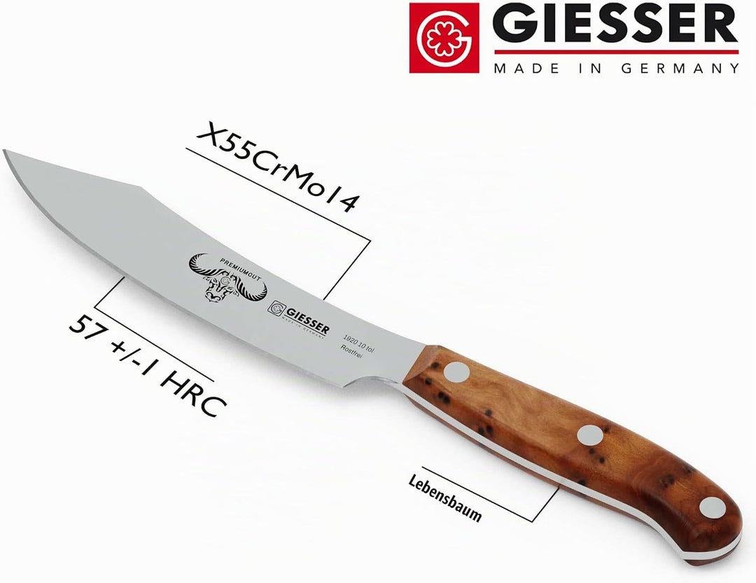 GIESSER seit 1776 - Made in Germany - Spickmesser 10 cm Tree of Life, PremiumCut Office No 1, Office