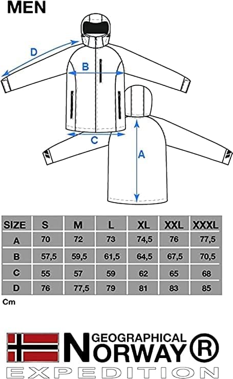 Geo Norway Herren Fleecejacke Warm Dicke Fleece Jacke Herren Reissverschluss - Perfekte Bekleidung f