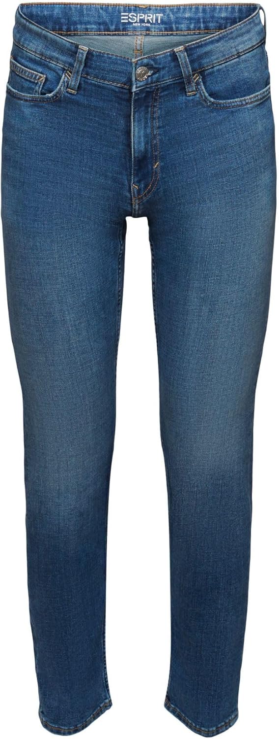 ESPRIT Herren Jeans 31W / 32L 902/Blue Medium Wash, 31W / 32L 902/Blue Medium Wash
