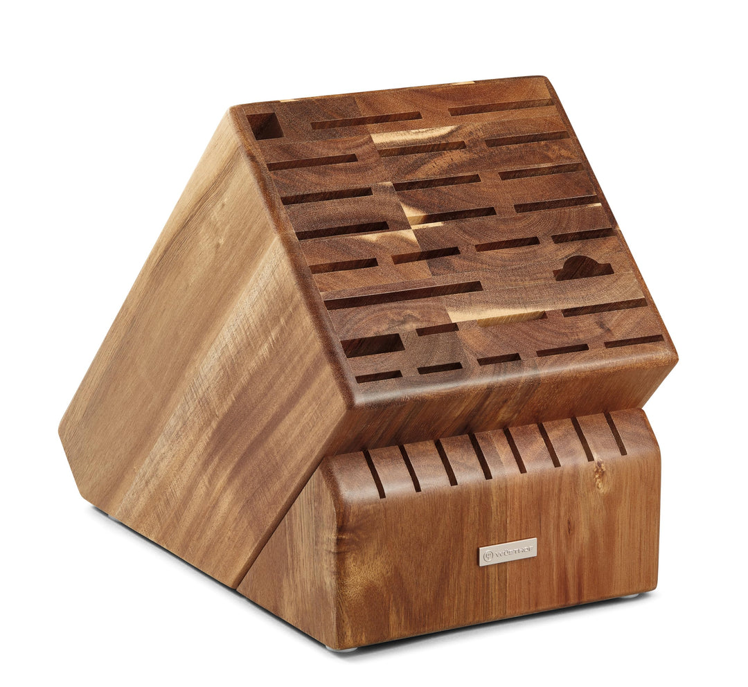 Wüsthof 2099603501 Messerblock, Holz, Akazie 35-Slot Akazie, 35-Slot Akazie