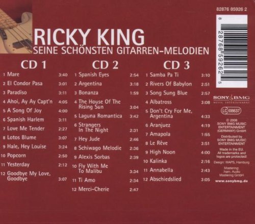 Seine Schönsten Gitarren-Melodien, Audio-CD