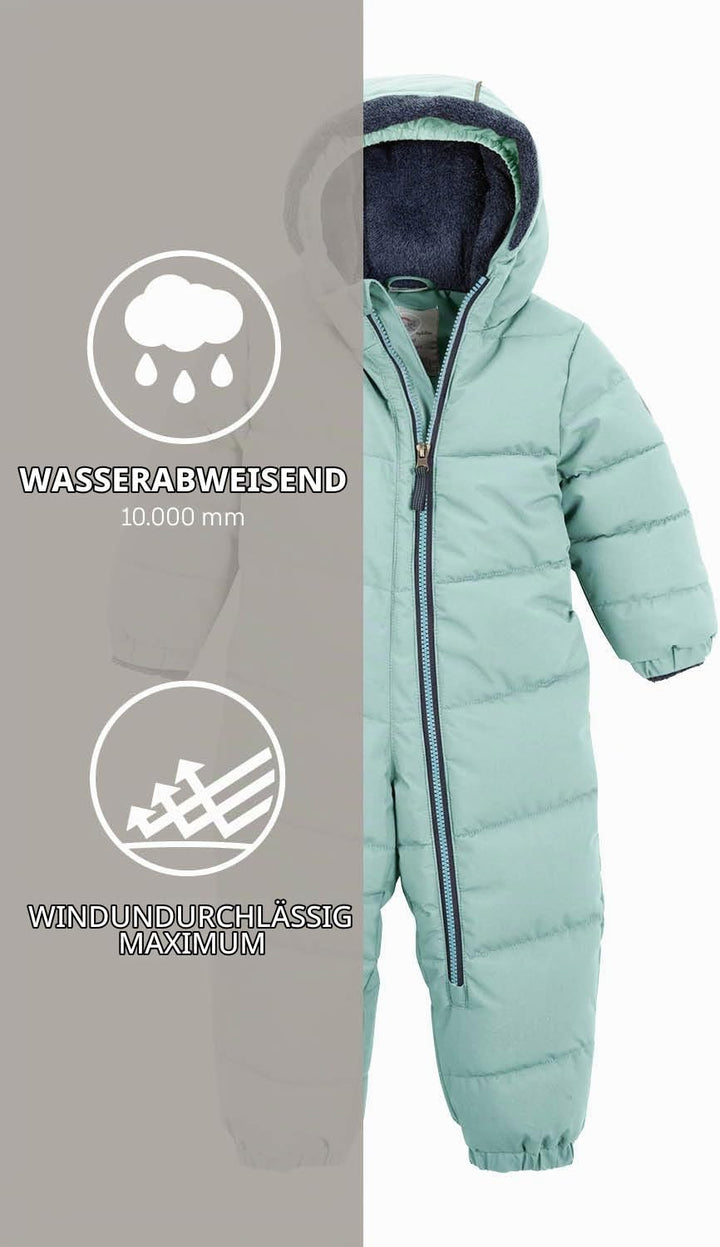 first instinct by killtec Unisex Fiow 32 Mns Onpc Overall/Schneeanzug in Daunenoptik mit Kapuze 110-