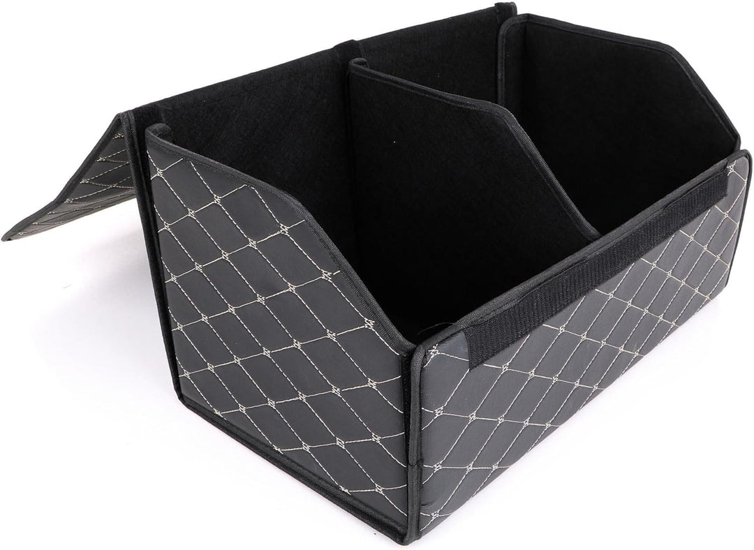 Kofferraum-Organizer CAR COMPACT ELEGANT L, 2 Fächer, faltbar, mit Deckel, L