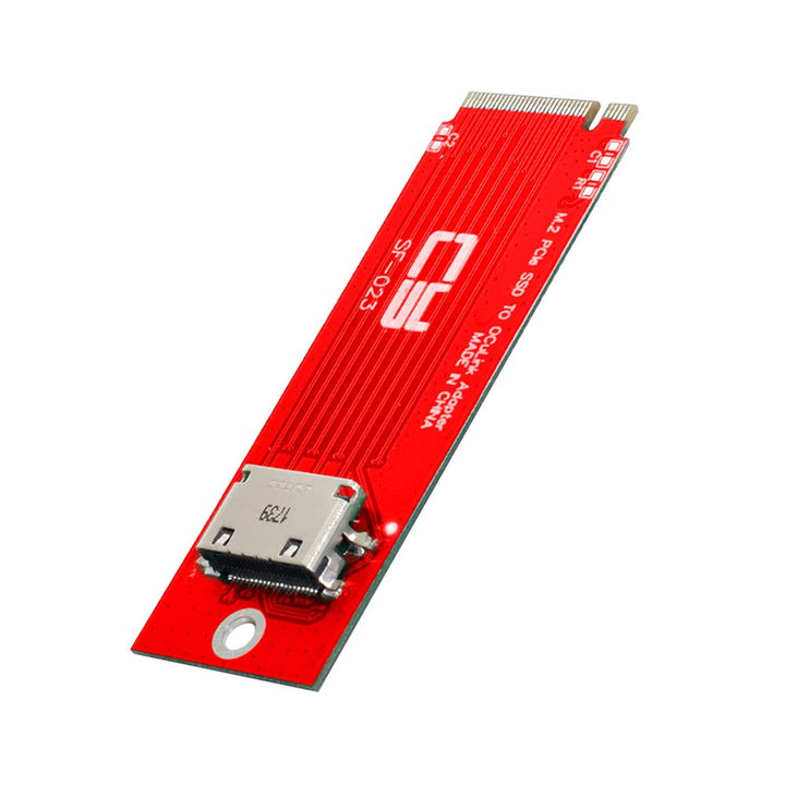 NFHK PCI-E 3.0 M.2 M-Key auf Oculink SFF-8612 SFF-8611 Host-Adapter für PCIe Nvme SSD 2260 Adapter B