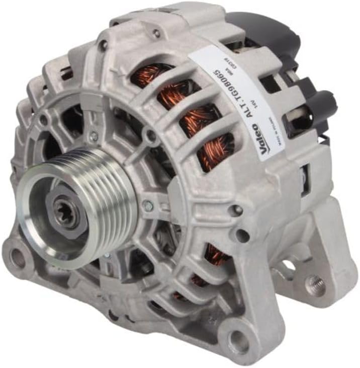 VALEO 439693 Generator Ladestrom des Generators: 80 Amp Rippen: 6 rippen Riemenscheibe Ø: 50 mm Span