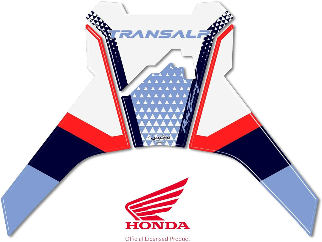 labelbike - Tankpad Aufkleber aus 3D-Harz Dekoration und Schutz des Motorradtanks kompatibel mit Hon
