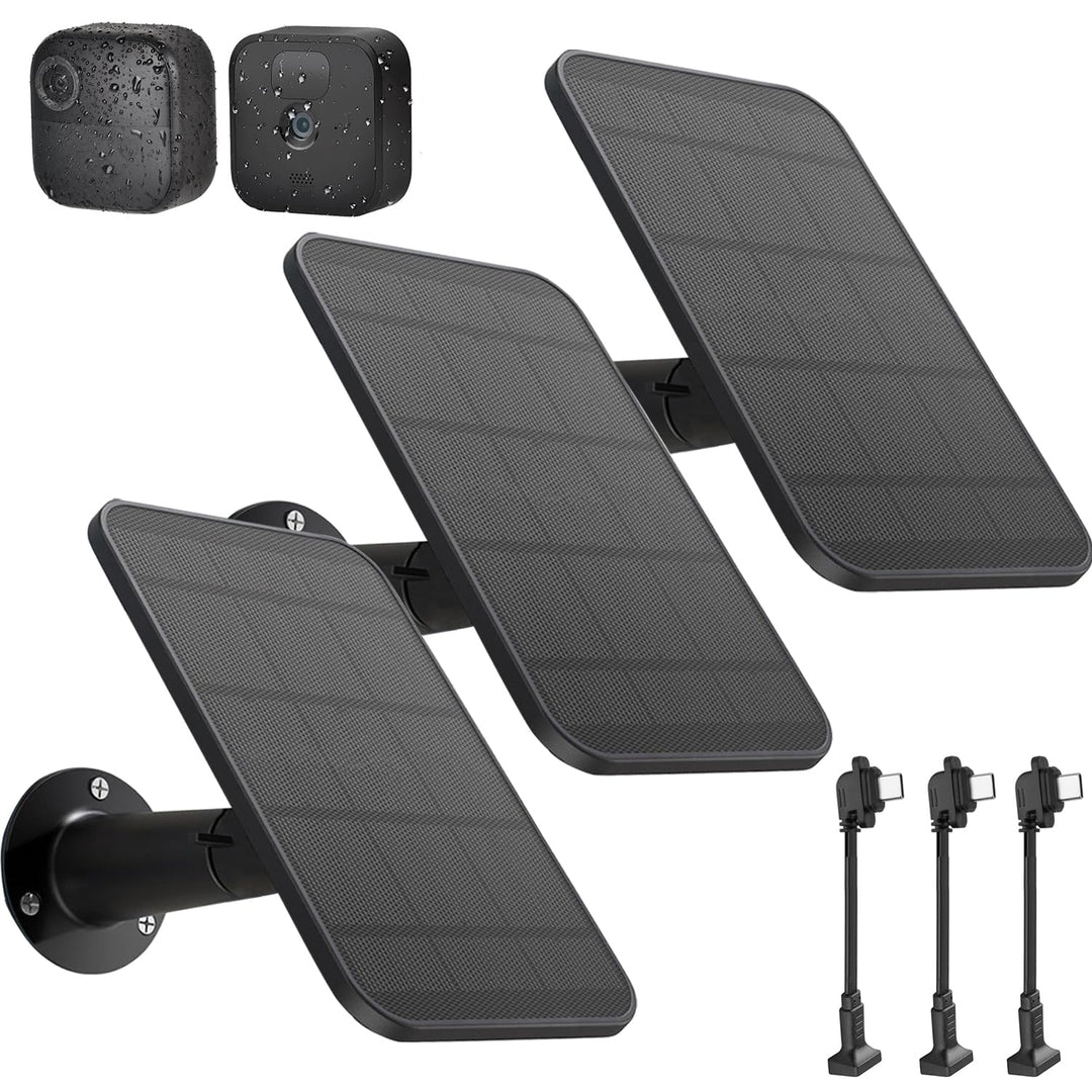UYODM Solarmodul, kompatibel mit Blink Outdoor & Blink XT2/XT, kontinuierliche Stromversorgung, IP66