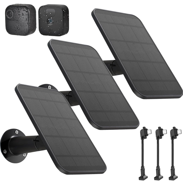 UYODM Solarmodul, kompatibel mit Blink Outdoor & Blink XT2/XT, kontinuierliche Stromversorgung, IP66