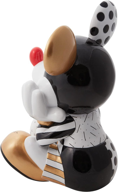 Disney Britto Mickey Sitzende Midas-Figur, Grösse XL, 38 cm