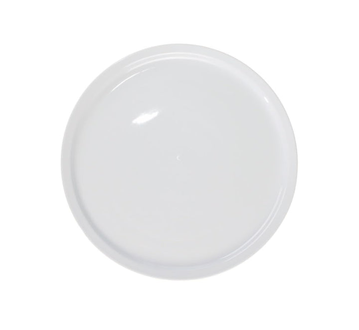 Holst Porzellan PL 030 FA3 Porzellan Tortenplatte rund 30 cm Fahnenform Weiss 30 x 30 x 2,1 cm 2 Stü