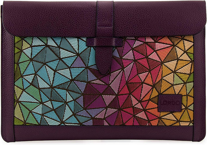 Londo Echtleder Tasche, Hülle für MacBook Pro – 13,3 & 13 Zoll und iPad Pro 12.9 Zoll Kompatibel mit