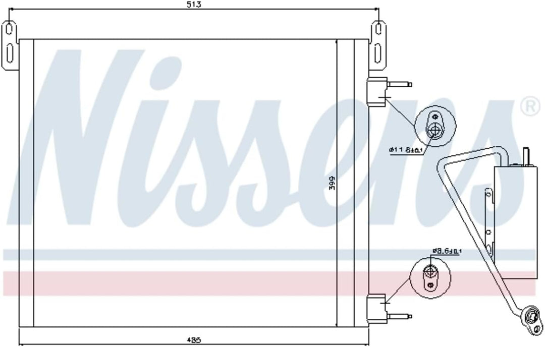 Nissens 94805 Klimakondensator