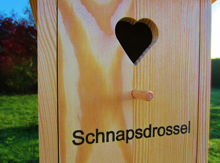 Vogelhaus ´Schnapsdrossel´