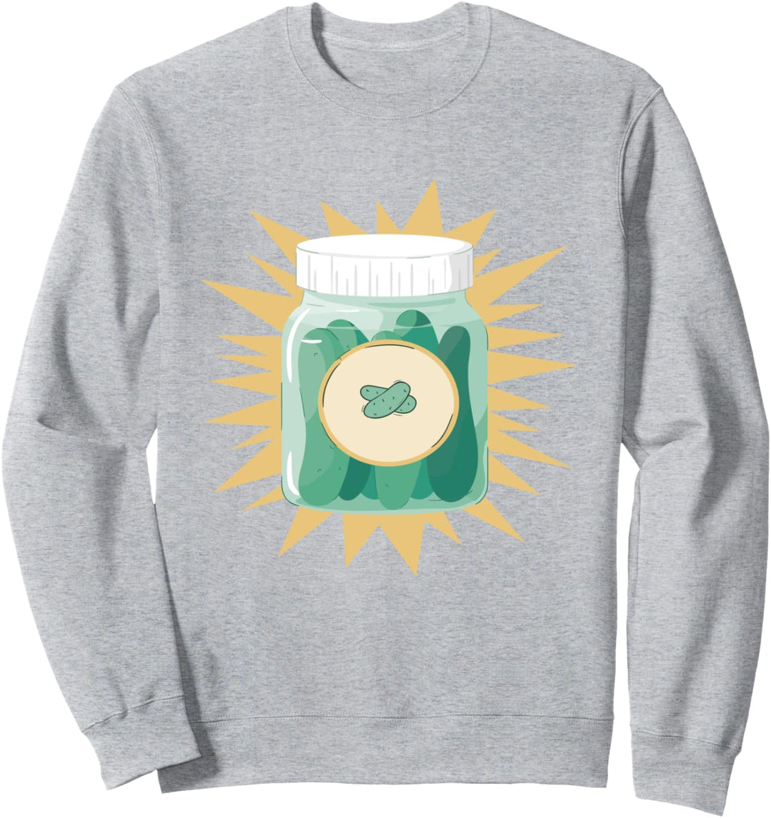 Jar of Pickles Pickle Food Gemüse Sweatshirt