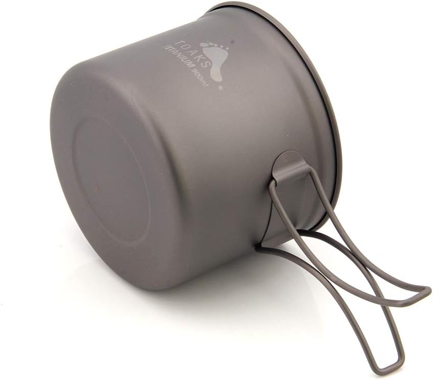 TOAKS Camping Titan Topf Becher Schale (375ml, 450ml, 550ml, 650ml, 700ml, 750ml, 900ml), Outdoor Pi