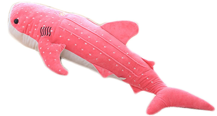 Kreative Walhai Kissen Plüsch Puppe Nickerchen Kissen 55cm Rosa, 55cm Rosa