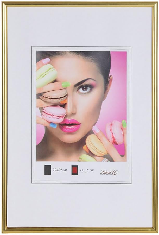 IDEAL TREND 2er 3er 5er Pack Photo Style Set Bilderrahmen Wanddeko Collage Poster Kunststoff Rahmen: