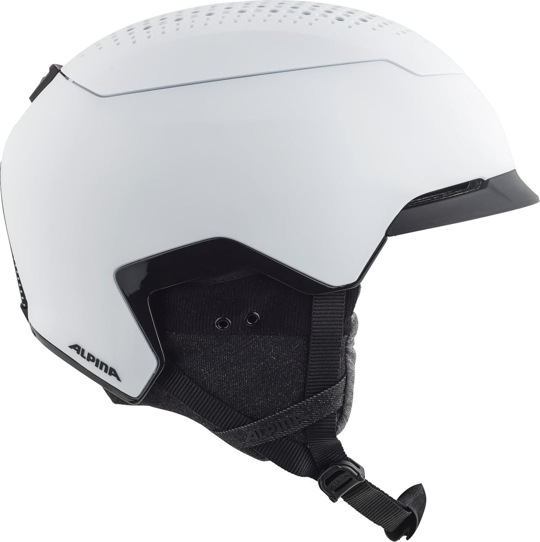ALPINA Unisex - Erwachsene, GEMS Skihelm white matt 55-59 cm, white matt 55-59 cm