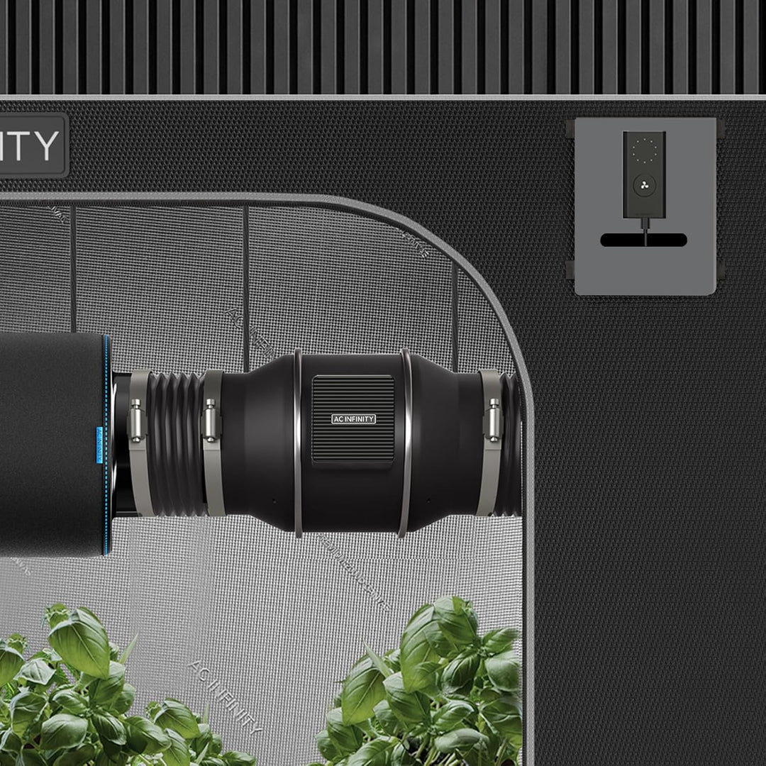 AC Infinity CLOUDLINE PRO S4 – Leises Inline-Lüftersystem 100 mm mit Drehzahlregler, EC-Motor, für G